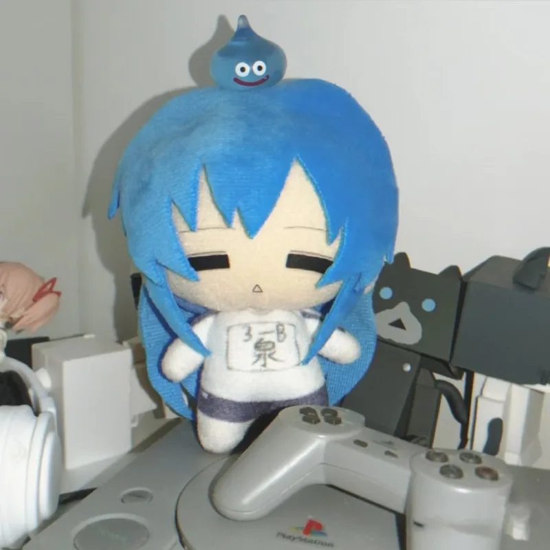 Cartoon Lucky Star Cotton Doll Soft Plush Charm Car Key Chain Backpack Pendant Key Chain Cute Plush Toy Gift for Boys and Girls