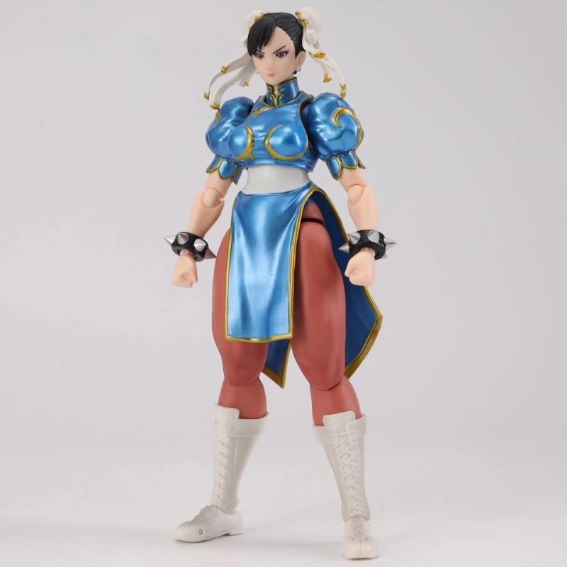 سلسلة بانداي الأصلية S.H.Figuarts 《Street Fighter》Chun - Li,Ken Masters,Sagat Figure Assembly Ornament Toys نموذج قابل للجمع #2