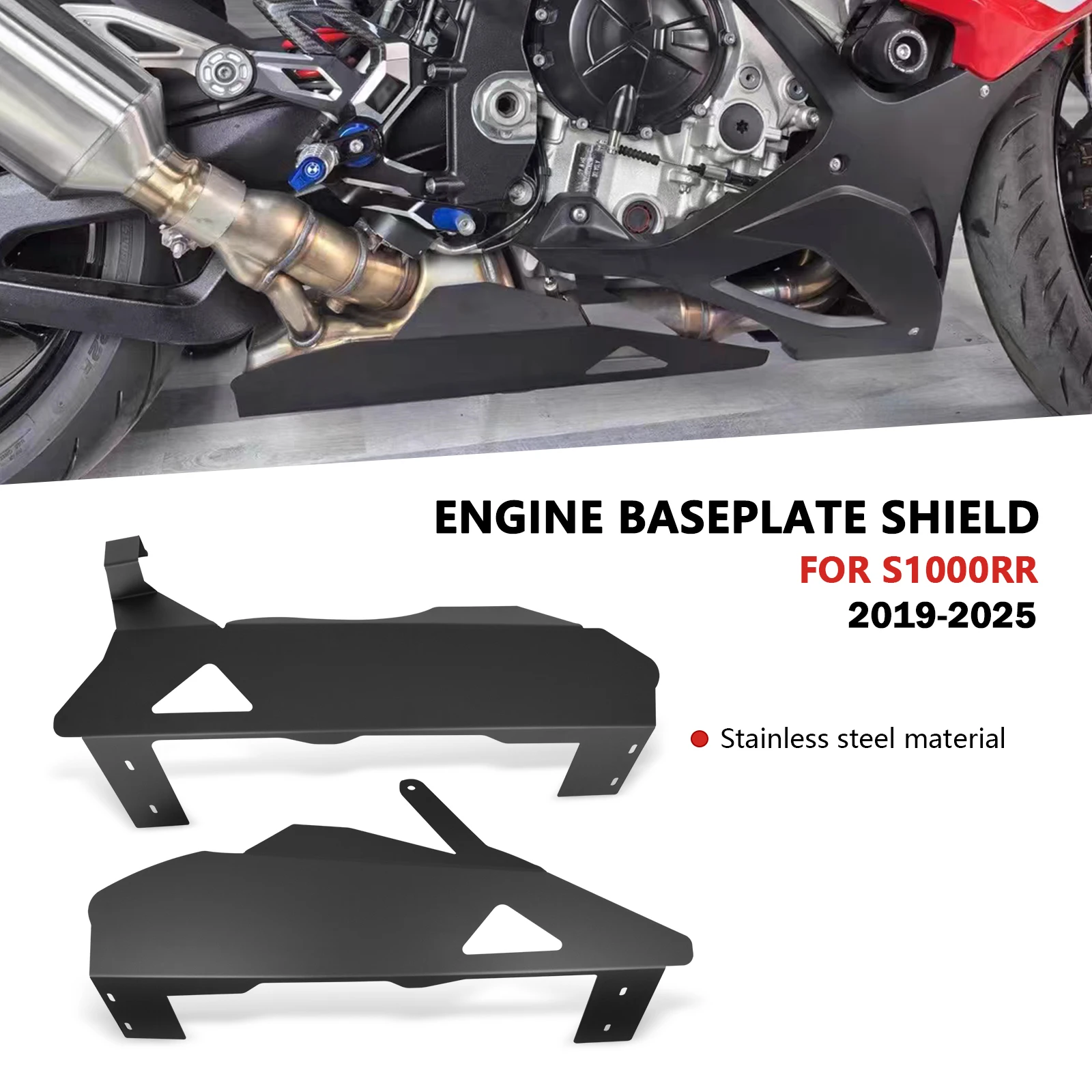 

Для S1000RR 2025 2024 2023 2022 2021 2020 2019 M1000RR 2023 выхлопная труба, крышка выхлопной трубы, защита нижней части