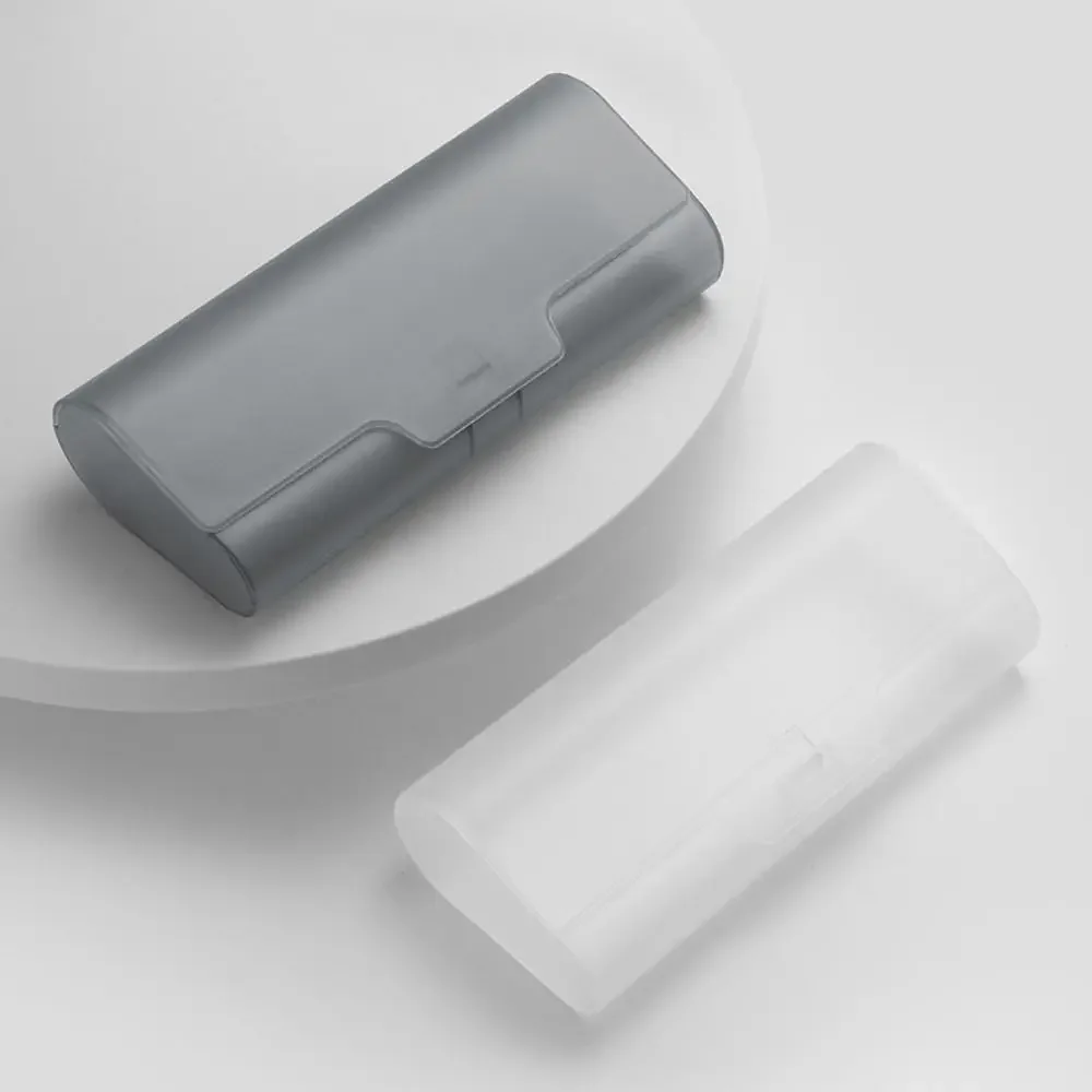 Einfache Brillenbox für Alterssichtbrillen, großes Fassungsvermögen, Brillenzubehör, Brillenetui, tragbares Brillenetui, mattiertes Material – Detail 4