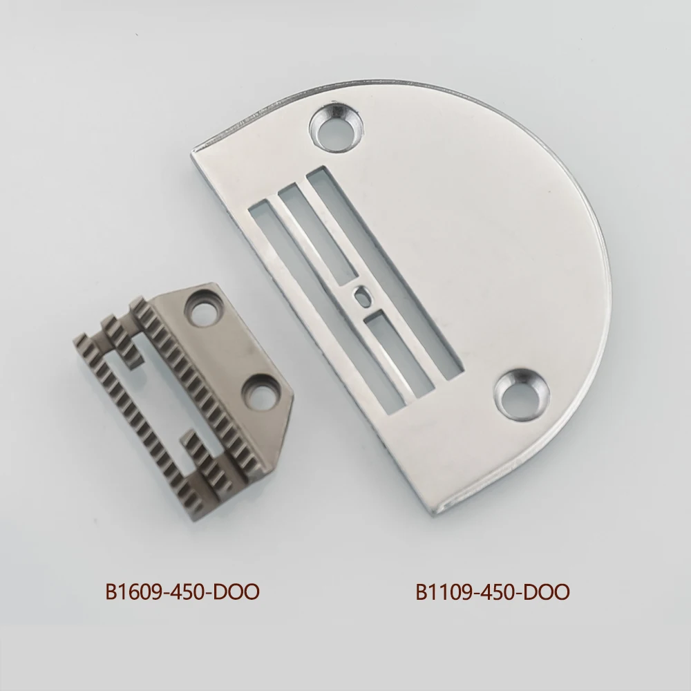 Throat PlateB1109-041-FOO Feed Dog B1609-041-FOO For Computer Flat Single Needle Lockstitch Sewing Machine