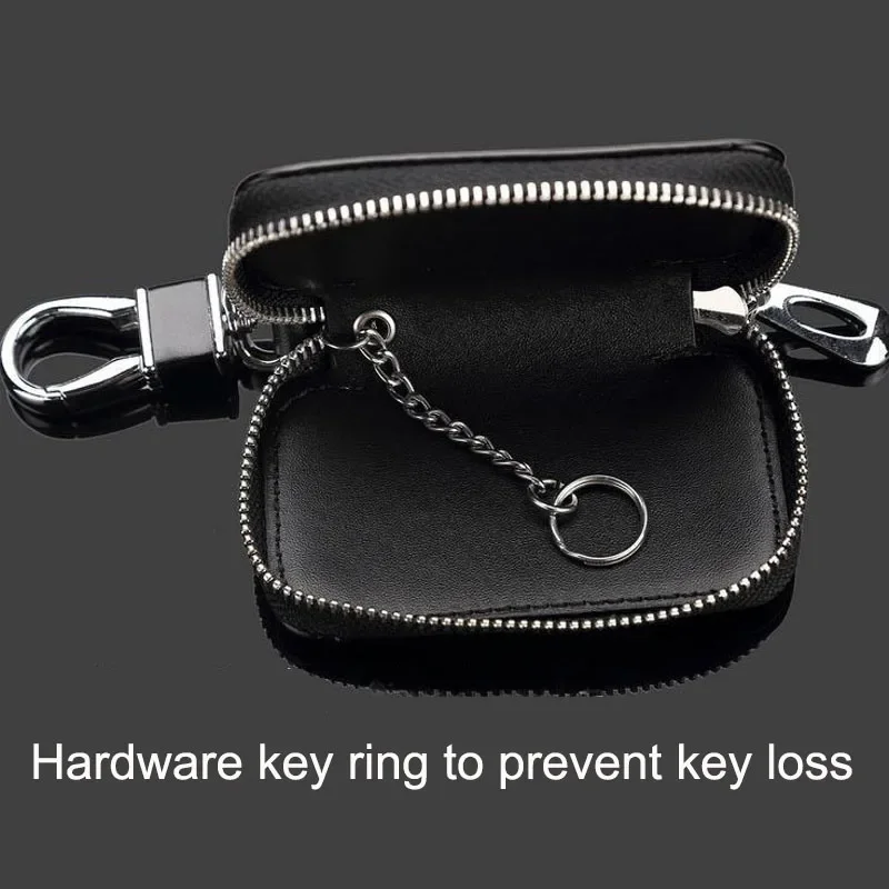 2024 New Leather Car Key Case Keychain for Great Wall Haval Jolion 2022 2023 H6 H7 H4 H9 F5 F7 F7X F7H GMW Dargo Folding Smart