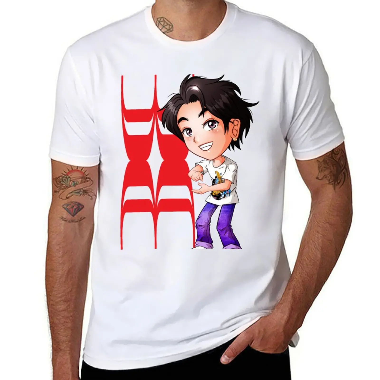 

GOT7 BamBam [BB0102] T-Shirt printed t shirts for man man t shirts high quality luxury brand man t shirt luxury T-Shirt