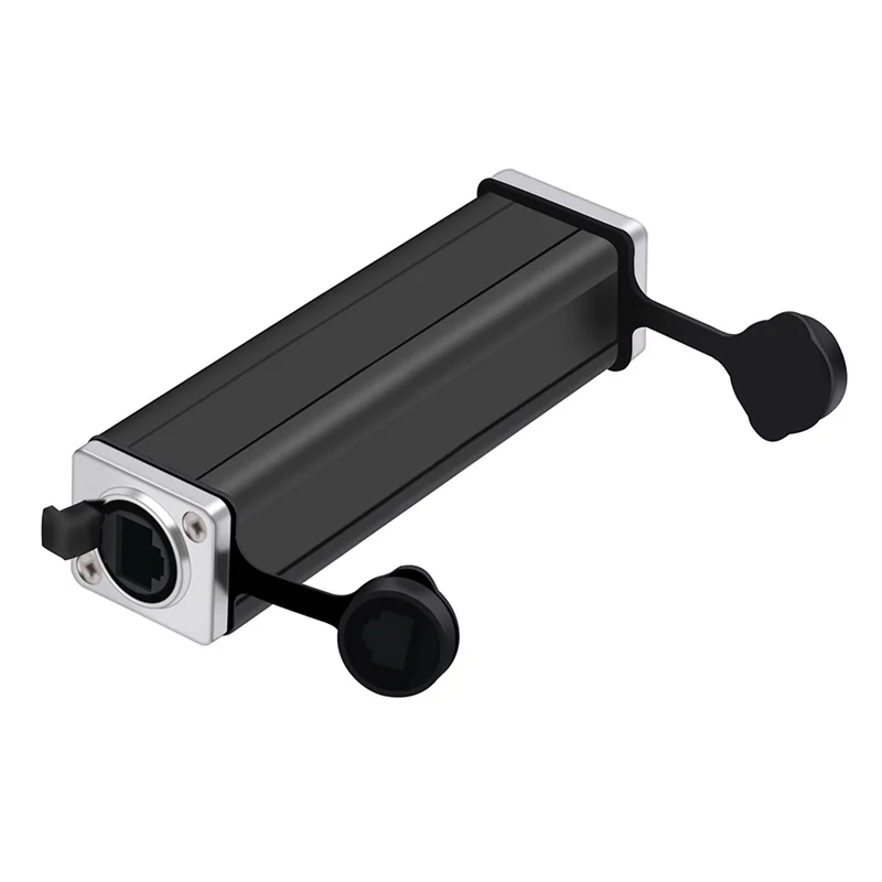 

AT14 Waterproof RJ45 8P8C Ethernet Connector Female To Female Jack Network Straight Couplers Panel Mount Sockets Adapter