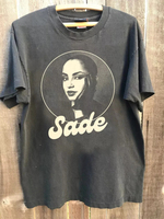 Sade Love Deluxe World Tour Music Graphic Charcoal Unisex Tshirt Men Fashion Street Hip-hop Rock Short-sleeved Women Top