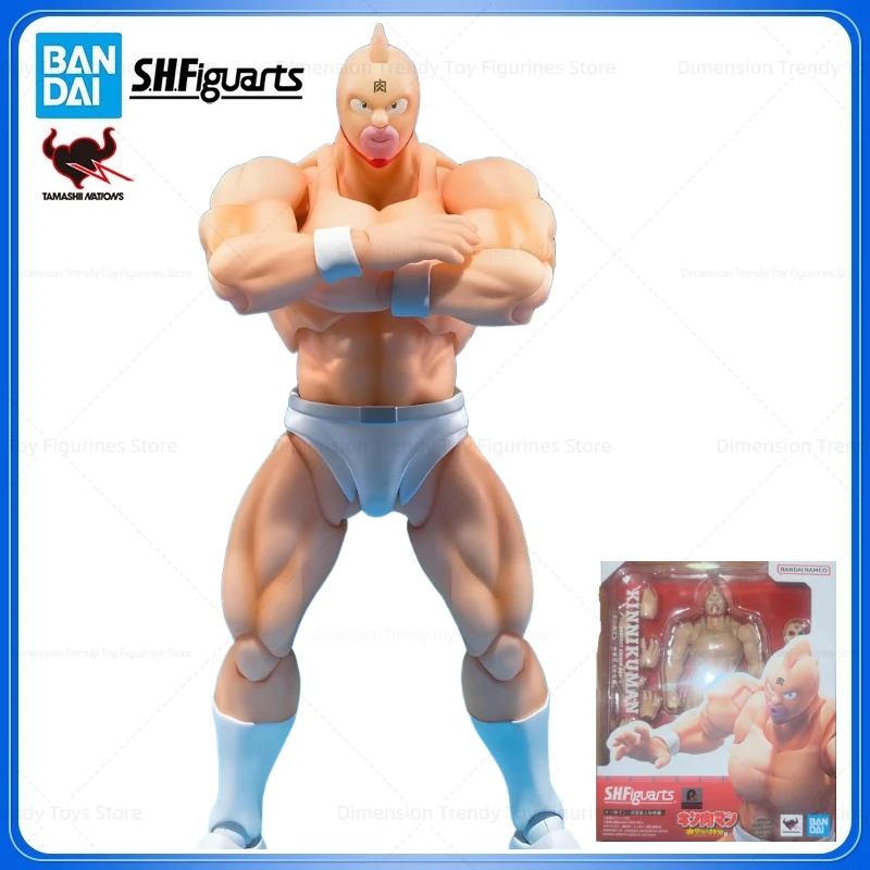 Bandai в наличии SHFiguarts Perfect Origin Arc Kinnikuman, аниме-фигурка, натуральная модель, игрушка в упаковке, подарок DT