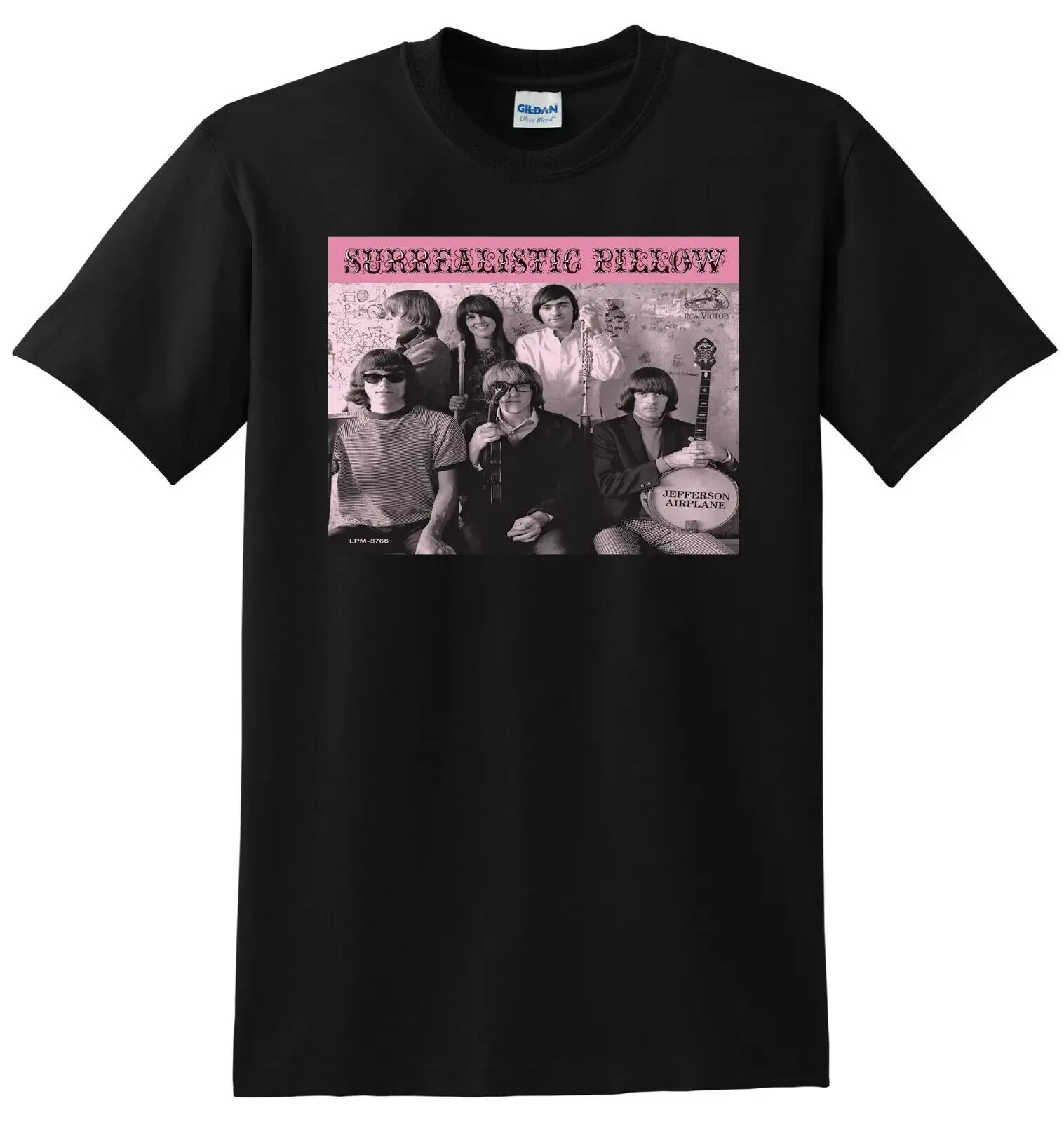 JEFFERSON AIRPLANE T SHIRT Surrealistic Pillow Vinyl Cover SMALL MEDIUM LARGE XLUnisex T-shirts for Men Women Summer Tees Cotton