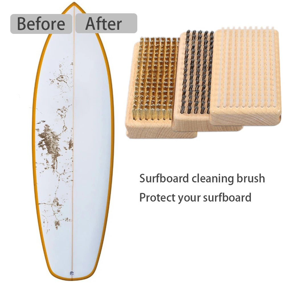 3 قطعة مجموعة فرشاة شمع التزلج/الثلج مقبض مريح فرشاة شمع التزلج المحمولة مجموعة فرشاة إزالة الشعر بالشمع للتزلج في الهواء الطلق