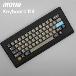 Hot-swap MX Black/ Retro White M0110 Mechanical Keyboard Kit ANSI ISO Option QMK/VIA Fully Programmable