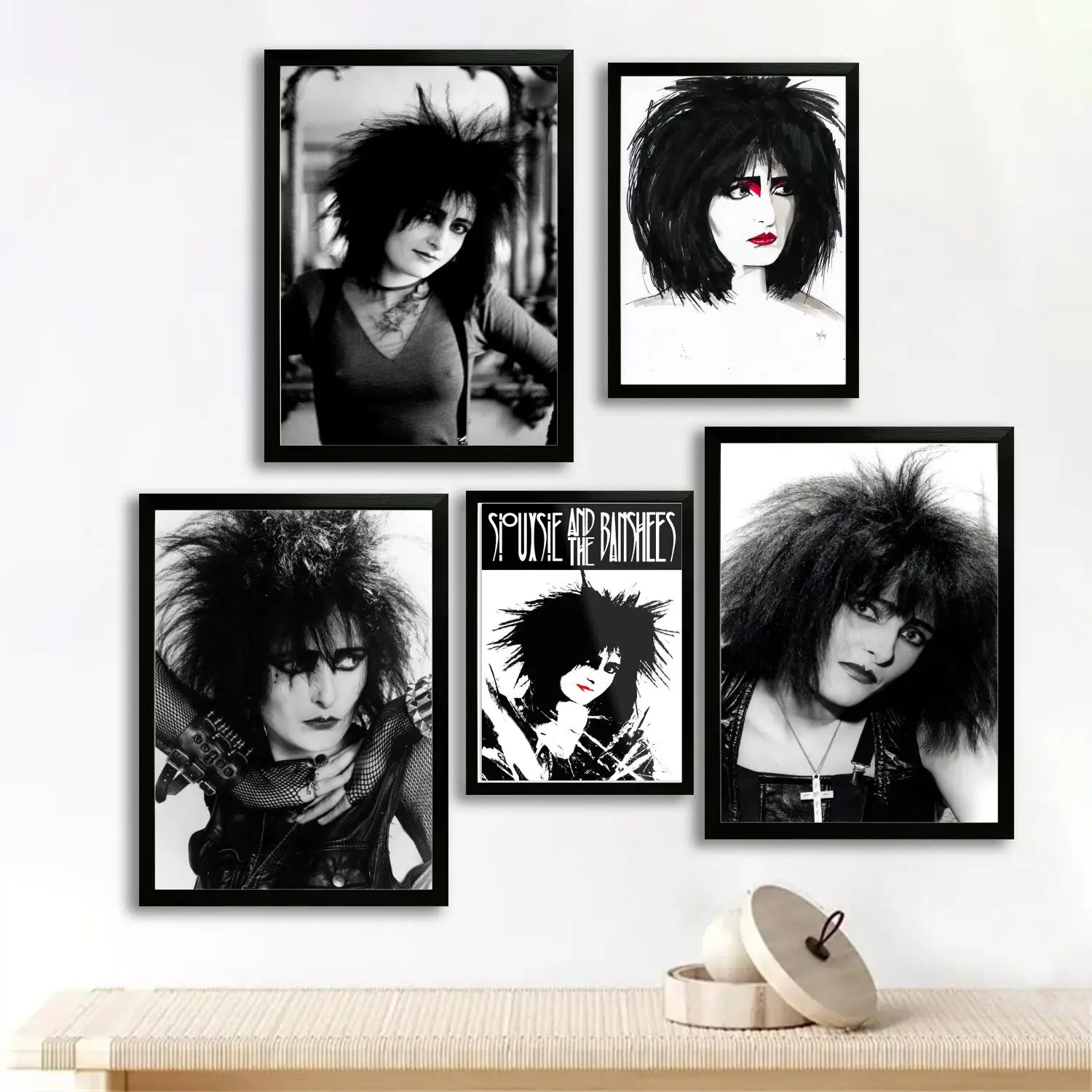 Siouxsie Sioux Canvas Art Poster and Wall Art, Picture Print, Modern Family, Bedroom Decor, Posters,Decorative painting