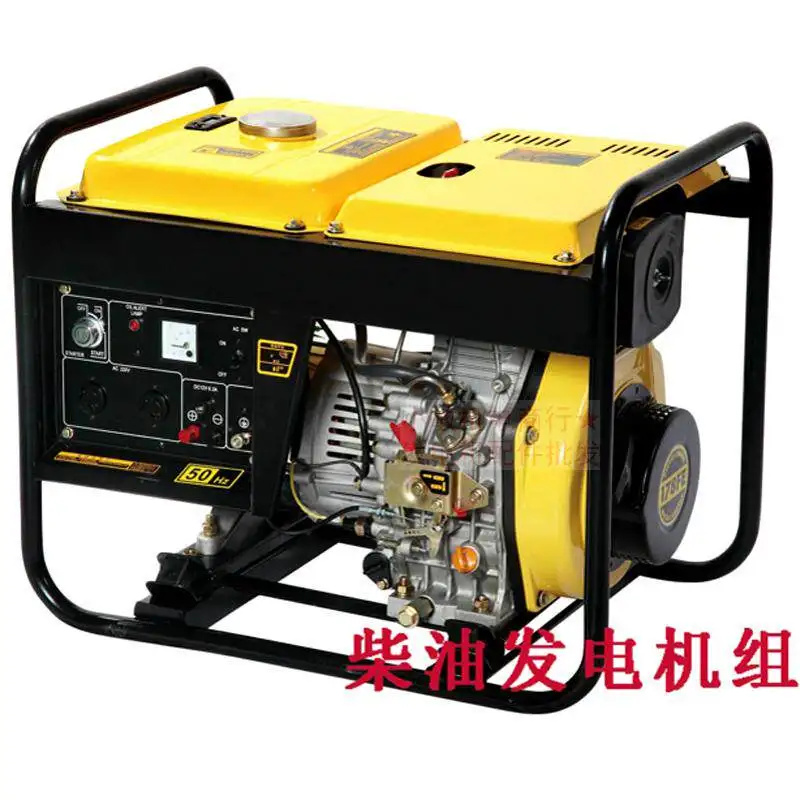 3000W / 5000W Household & Construction Generator 186F 3KW 6.5KW Three-Phase 380V Single-Phase 220V