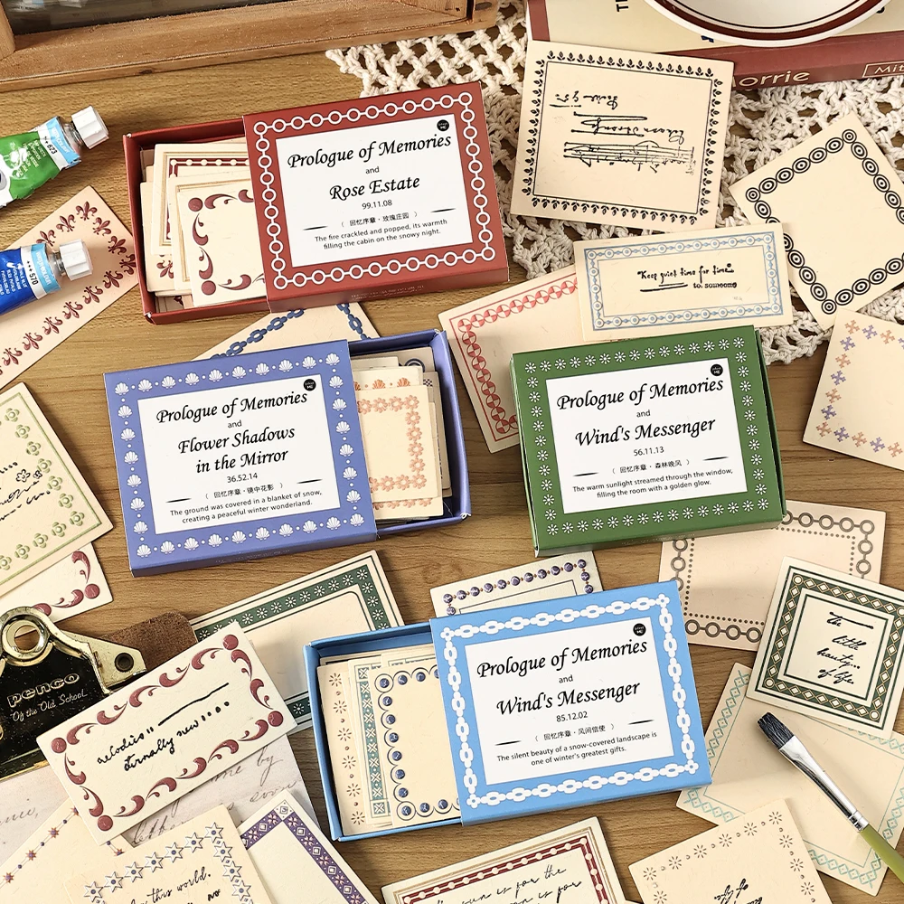 

8packs/LOT Preface to Memories series cute lovely retro decorative paper memo pad