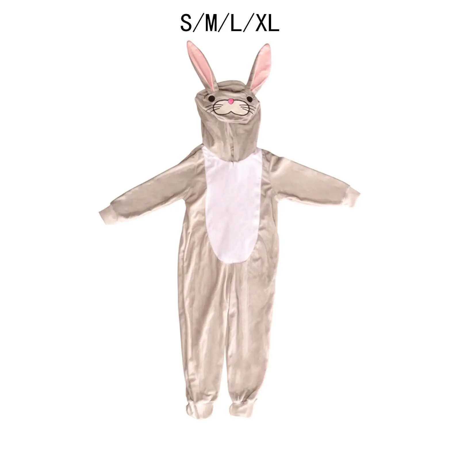 

Kids Easter Bunny Costume Bunny Jumpsuit for Holiday Birthday Carnival