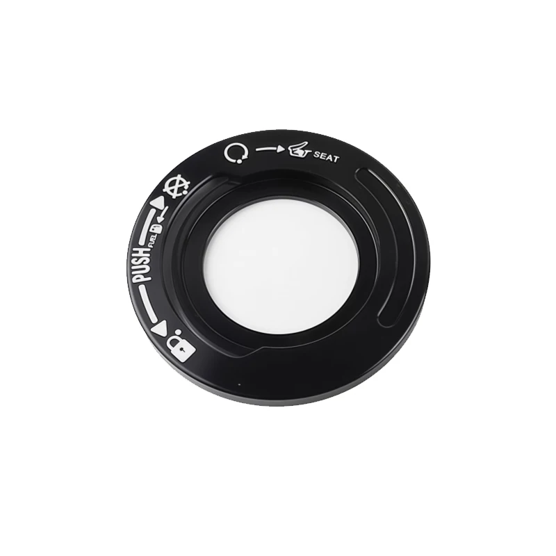 Motorcycle Ignition Switch Cover One-touch Start Button Rotating Protective Cap For Yamaha MT03 MT07 MT09 MT10 2014-2025 2026