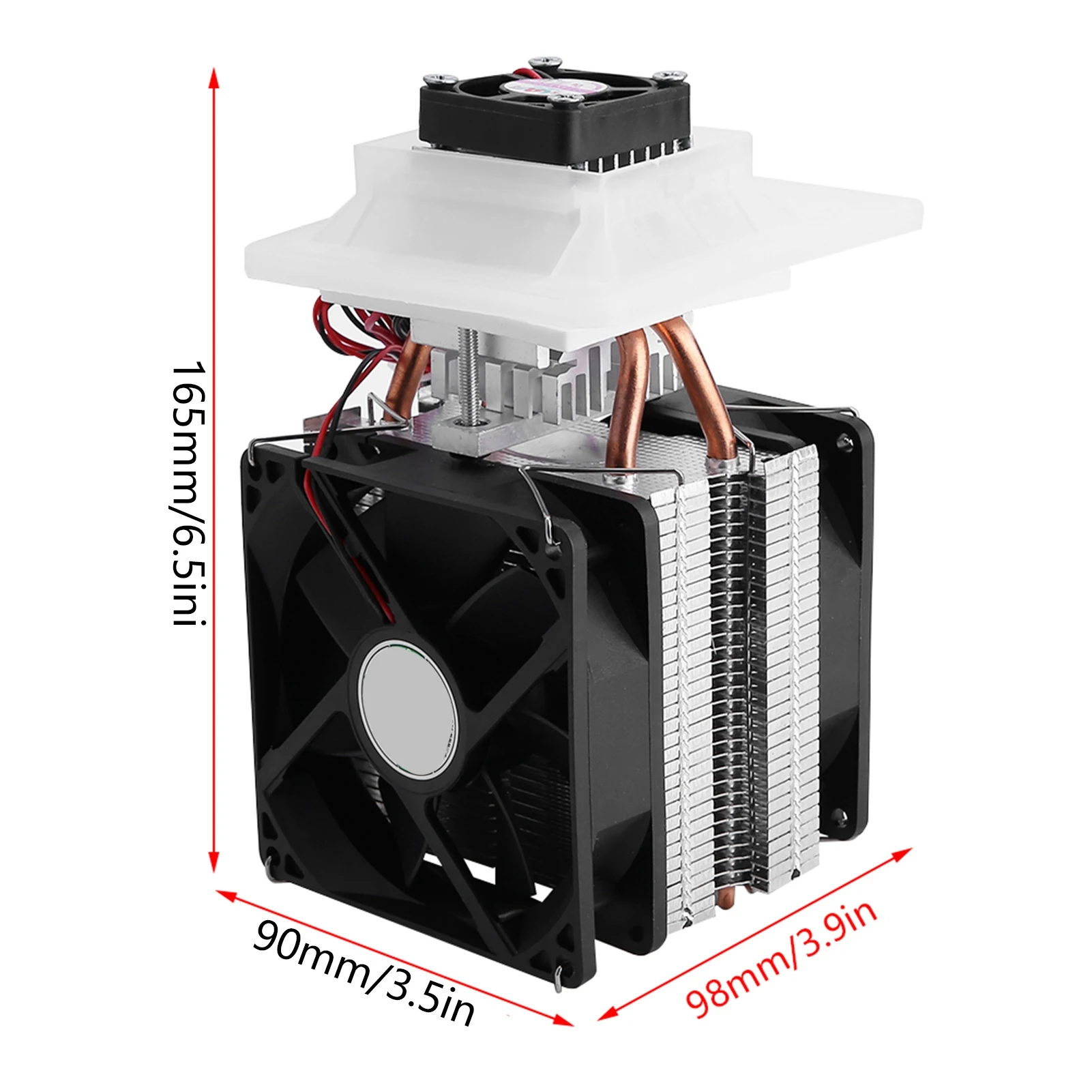 12V Semiconductor Refrigeration Thermoelectric Peltier Air Cooling Dehumidification System