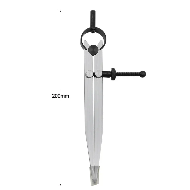 Boussole en cuir réglable verrouillable en acier au carbone diviseur aile Creaser bricolage maroquinerie ligne rotative jauge image 6