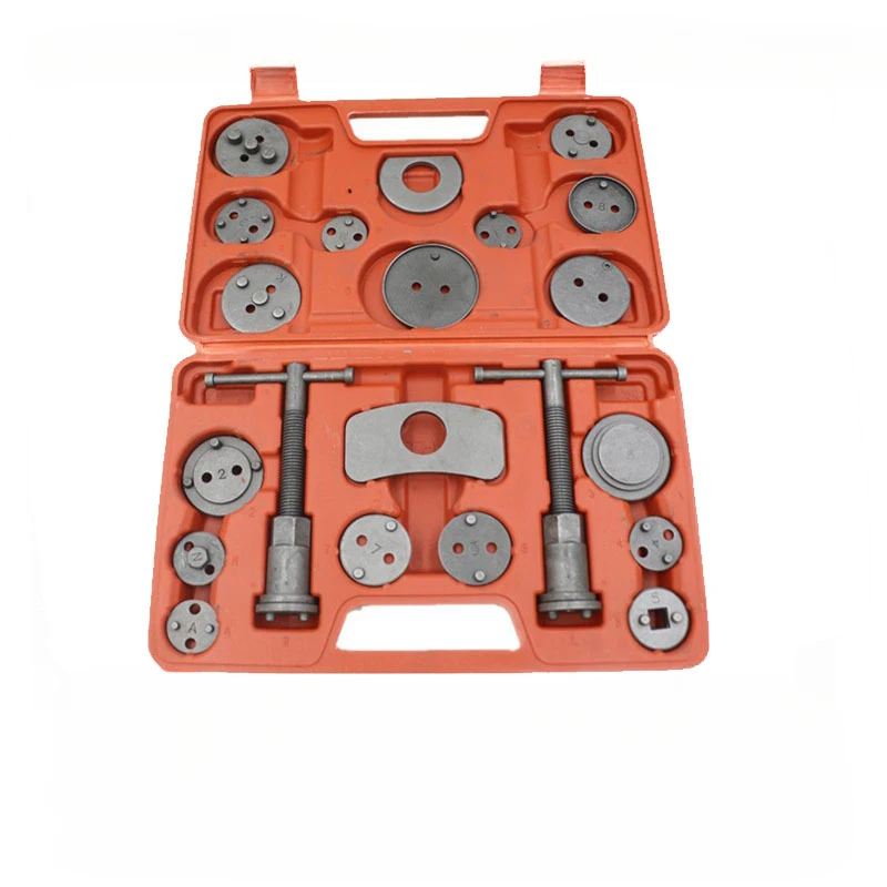 21PCS brake pad disassembly and replacement tools, car brake pad repair and disassembly kit, brake cylinder return tool