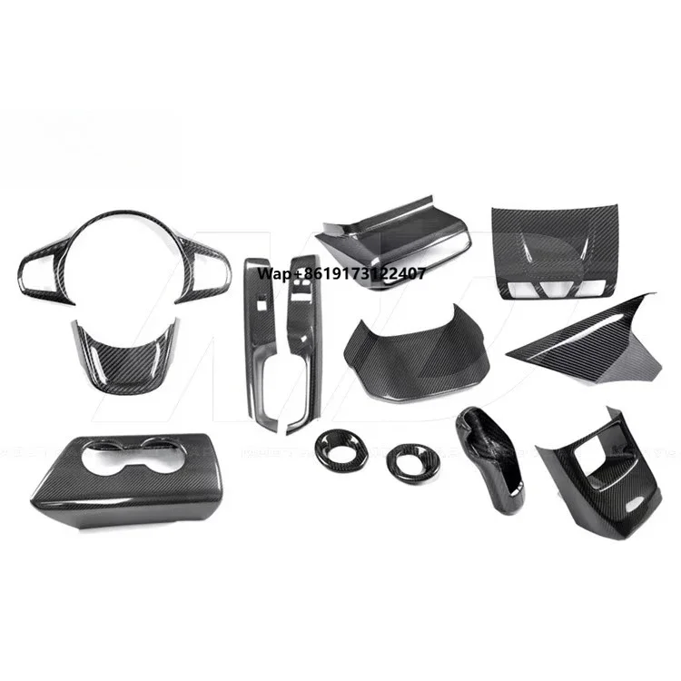 

Dry Carbon Fiber Interiors ( 13 Pcs ) for 2019-2020 Supra A90