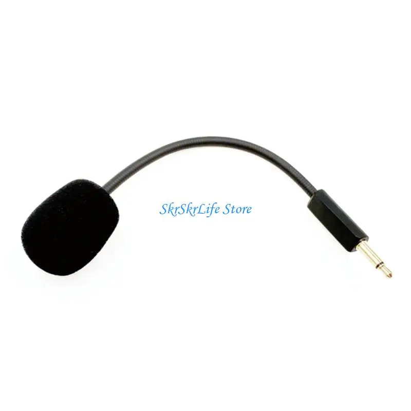 E65E Micsphone Reemplazo micrófonos auriculares 3.5 mm Mics Boom para