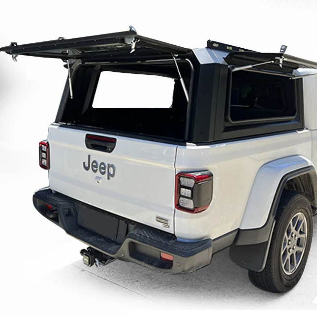 New lamax  Version Lightweight Aluminium or Steel Hardtop Topper Camper Truck Bed Canopy for Different Pickup