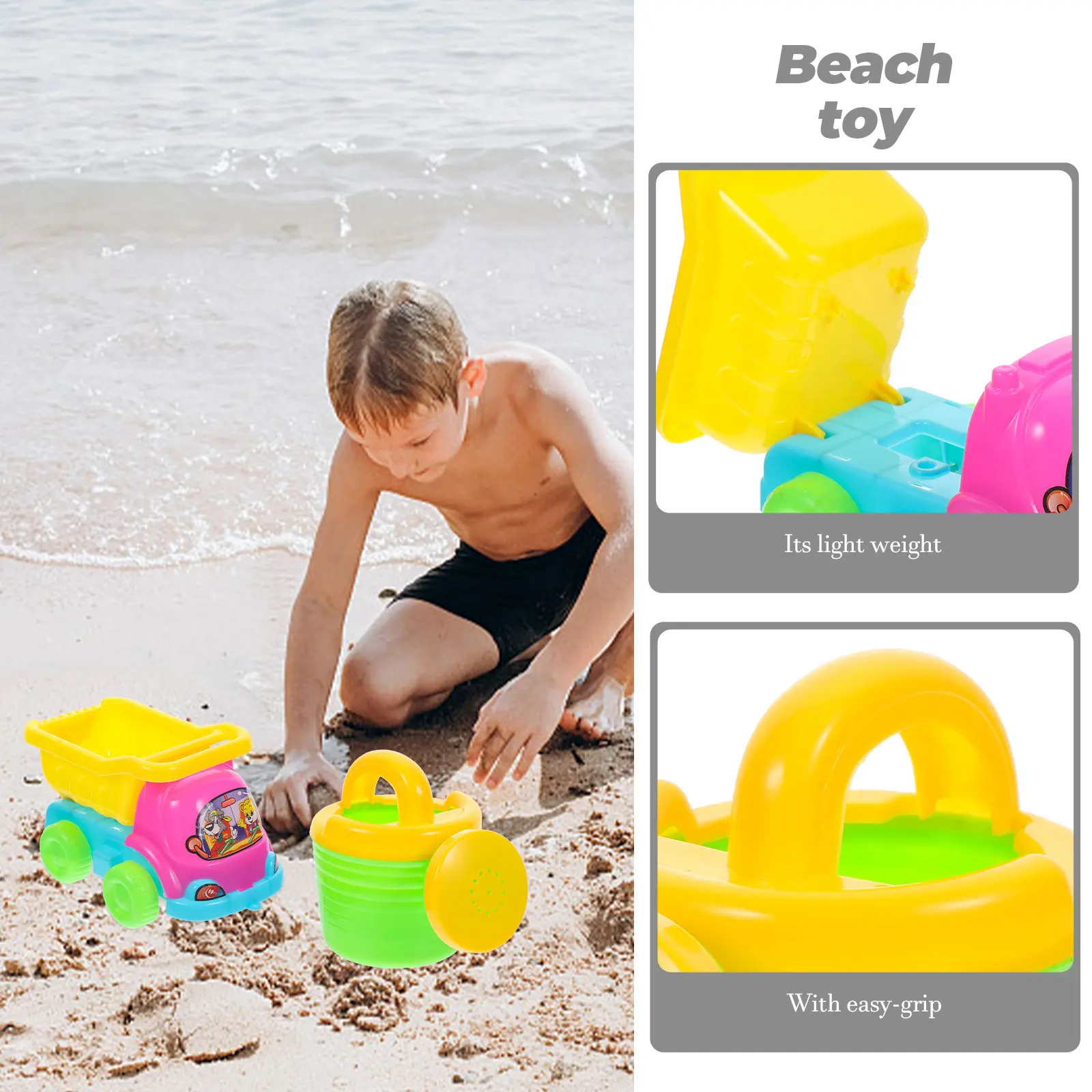 17pcs-kids-beach-toys-set-sandbox-toys-truck-sand-toys-creative-sand-tools-kit-sand-molds-shovels-waterwheel-for-children