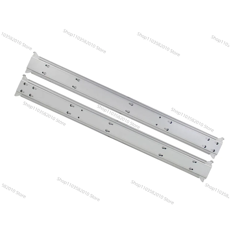 3U Rack Rails Without Balls, Fit 3U 16-Bay & 4U 24-Bay Hotswap Server Case, for 700-800mm Cabinets