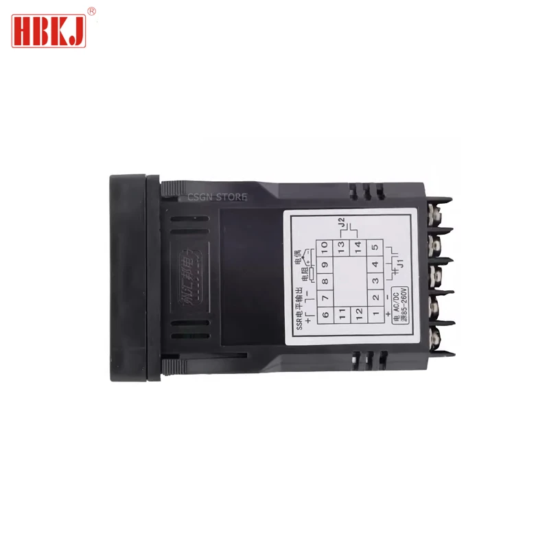 Controlador de temperatura Pid XMT612, 220V, 12V, 24V, salida SSR, 48mm