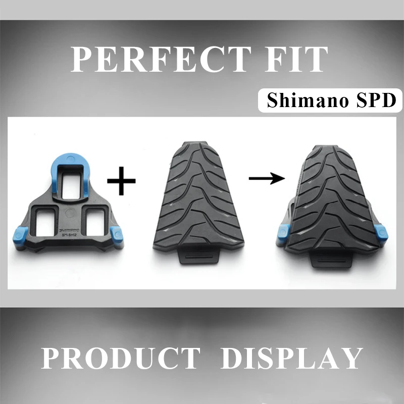 자전거 페달 클리트 커버, 스피드 페달 사이클링 신발 클리트 보호대, 시마노 spd용, 로드 바이크 잠금 페달 클리트 커버, 1 쌍