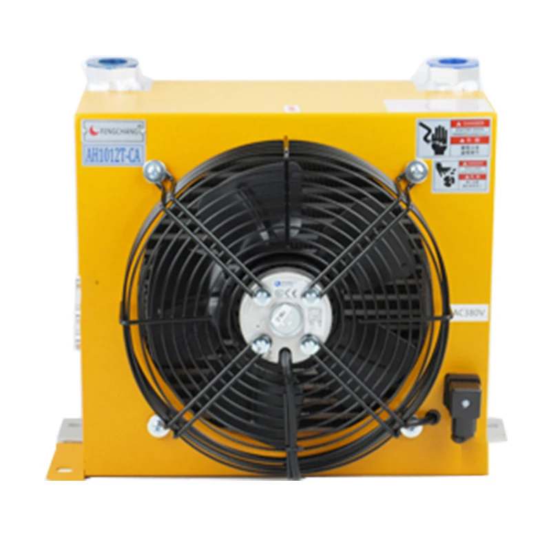 

AH1012T-CA Hydraulic Air Cooler 24V/12V/220V/380V Truck-Mounted Crane Modified Fuel Tank Cooling Cooler Air-Cooled Oil Radiator