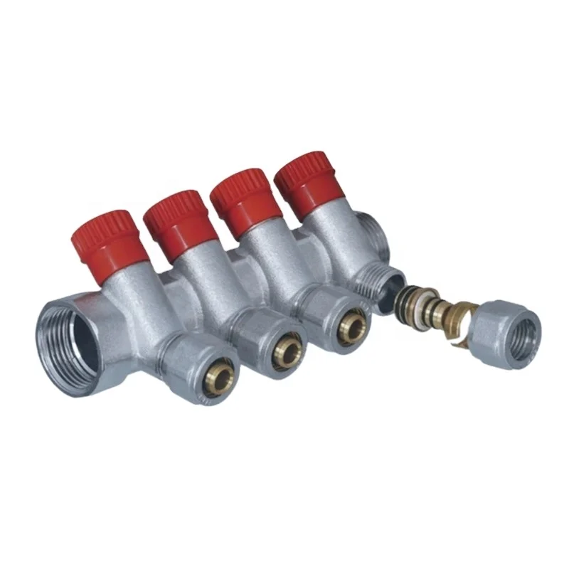 

Регулируемый латунный газовый клапан-разветвитель для оптовой продажи ATV/UTV с шлангом и ручкой-краном для теплого пола