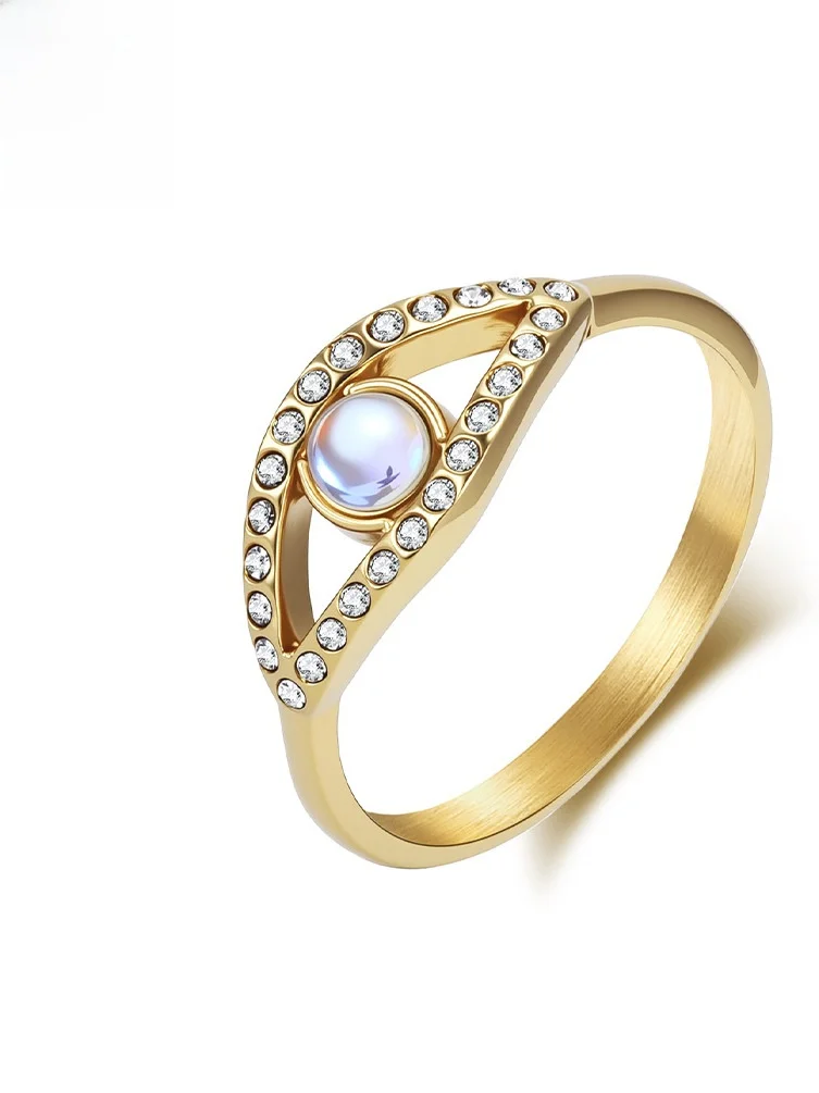 

Titanium Steel Rings for Women Faionable Unique Design Personali Jewelry Finger Rings Hand Accories