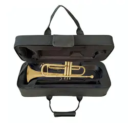 Musical Instrument Bag Durable Trumpet Instrument Case Trumpet Gig Carrying Case Orchestras Solo Concerts Kids Beginner Musician