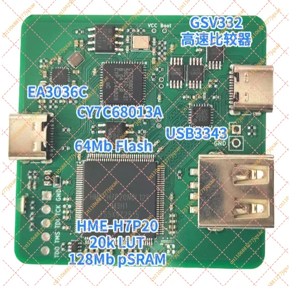 FPGA-Based USB Protocol Analyzer 480Mbps Sniffer Compatible with Wireshark