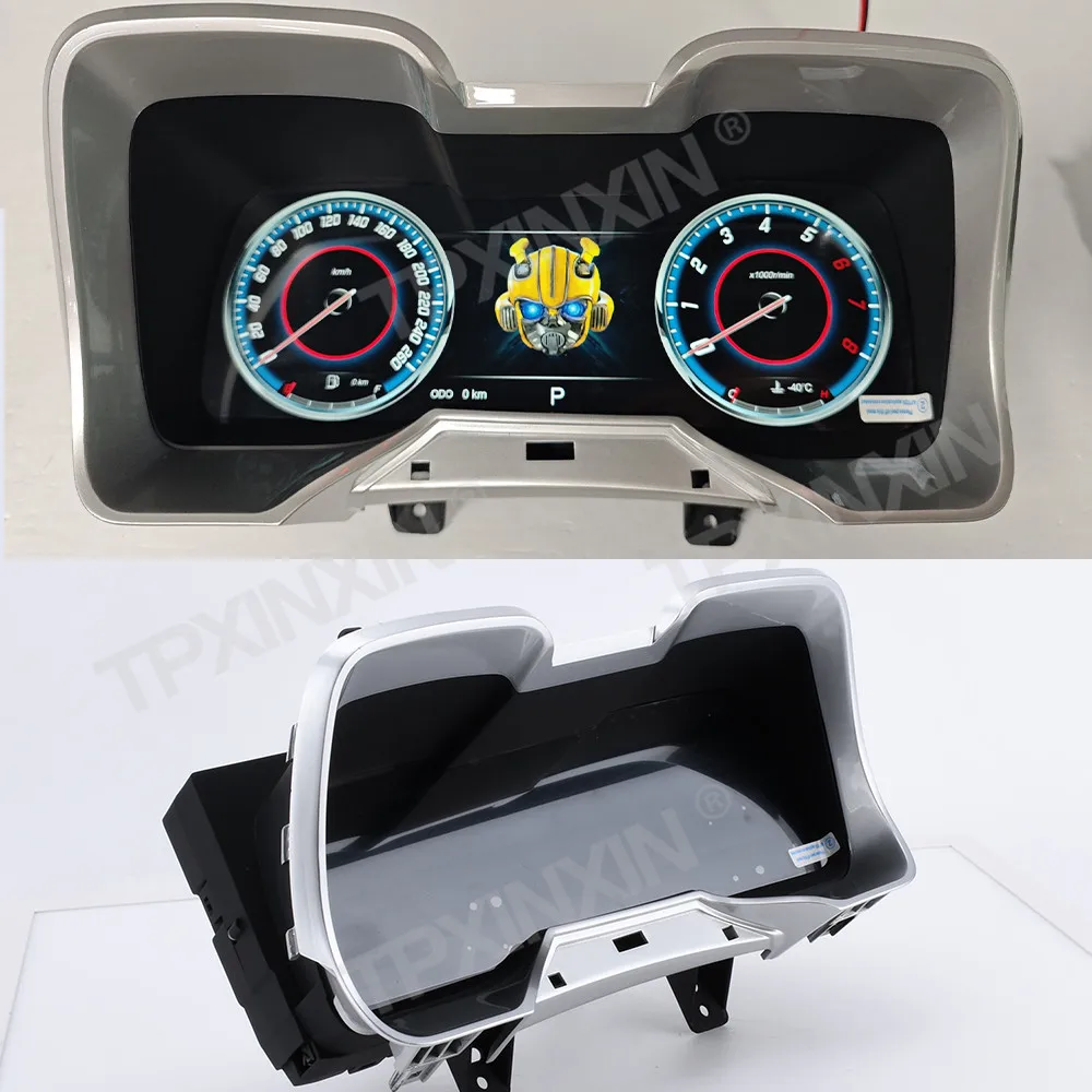 

Auto Android 13.0 Car Navigation CarPlay For Chevrolet Camaro 2010-2015 Digital Dashboard Cluster Head Unit Speed Meter Screen