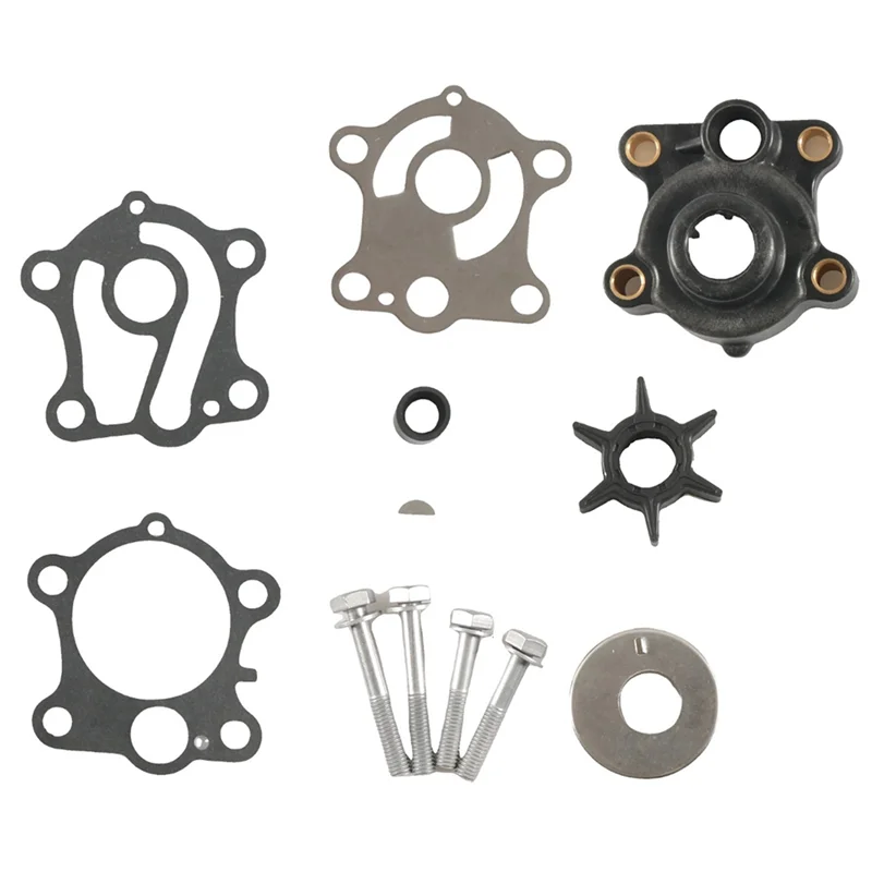 

663-W0078 Water Pump Impeller Repair Kit W/Housing For 2-Stroke 55HP C55 CV55 Outboard 663-W0078-01 663-W0078-A0
