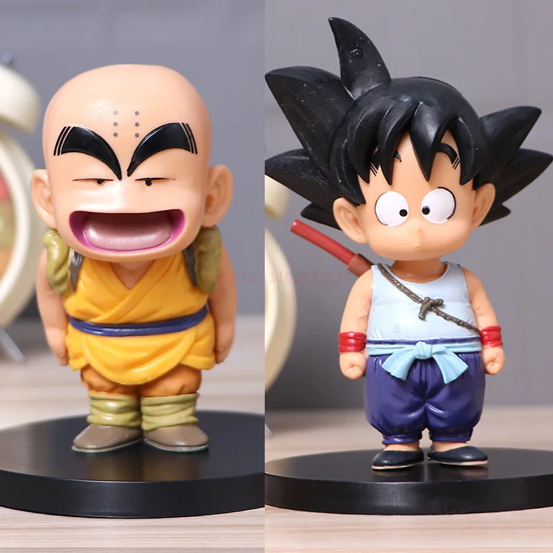 Bandai figuras de Anime de Pvc, juguetes de Dragon Ball, maestro Oolong, Roshi, regalos de cumpleaños y Navidad para amigos, lindos adornos de mesa