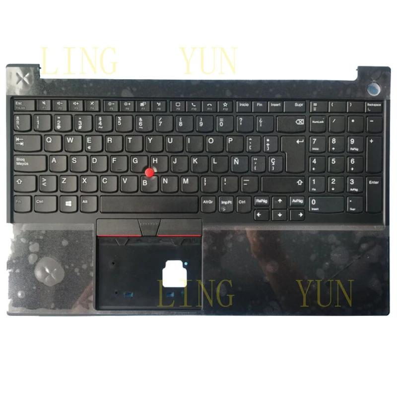 

Латинско-испанская клавиатура для ноутбука Z для Lenovo Thinkpad E15 GEN 2, верхний корпус с подставкой для рук