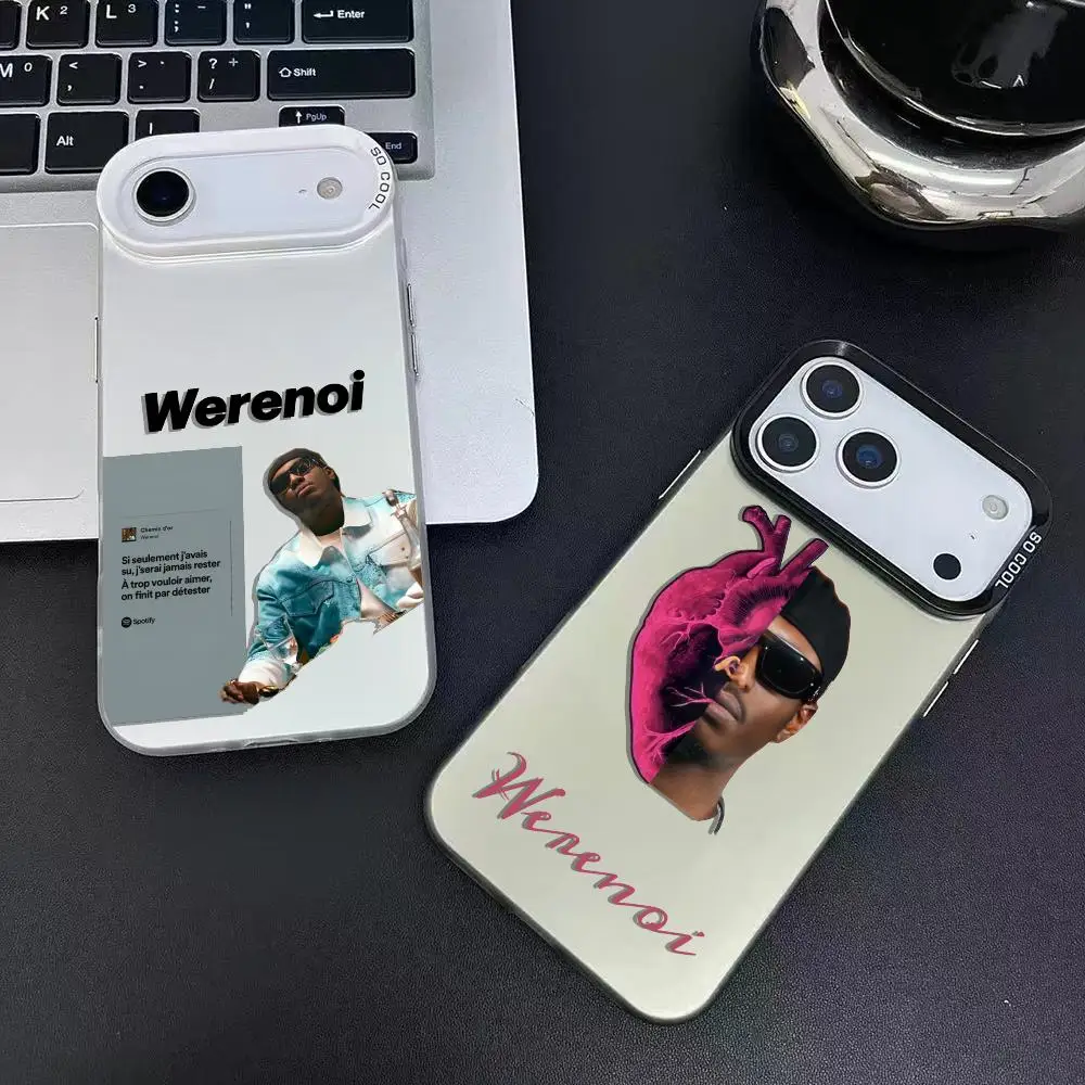 W-Werenoi Singer logo Phone Case for Samsung Galaxy A17 A07 A16 A06 A35 A55 A25 A05S A15 A56 A54 A36 A34 4G 5G Matte Cover