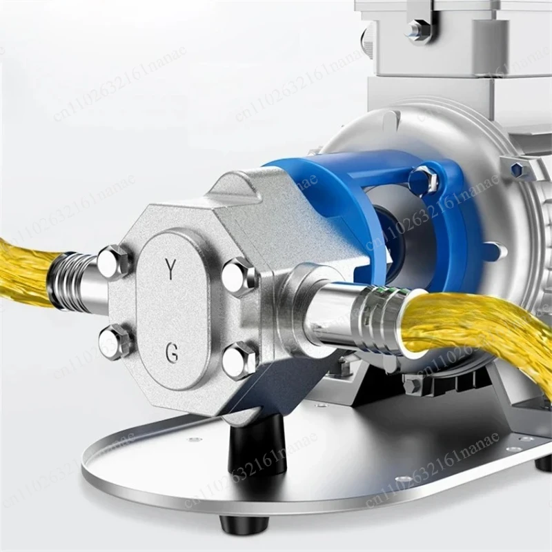 JG-30 Electric Self-Priming Gear Pump, Food & Industrial Grade Fluid Transfer Pump 380W 220V/380V 30L/min