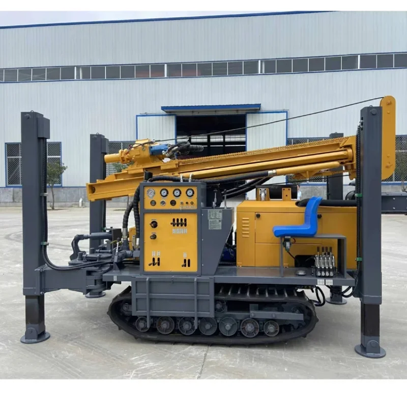 YG Air Compressor Diamond Blast Hole Drill Rig Price Hydraulic Head Rotary 100m Borehole Water Well Drilling Rig Machine for US