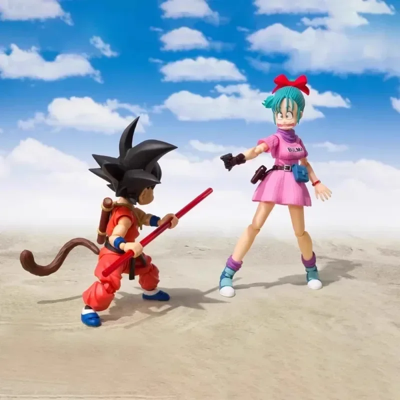 In Stock BANDAI S.H.Figuarts Bulma Adventure Begins Dragon Ball Action Figure Anime Model Figurals Brinquedos Toys