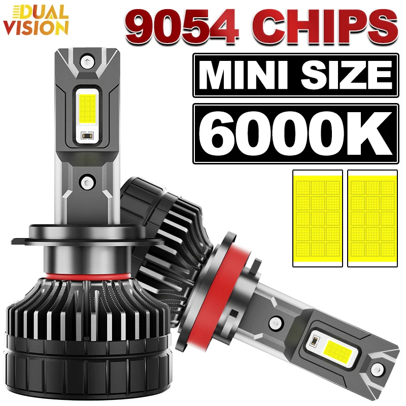 

H7 LED Car Headlight Canbus Error Free H4 H1 H3 H8 H9 H11 9005 HB3 9006 HB4 9012 HIR2 Led Fog Light Bulb Super 9054 CSP PTF Lamp