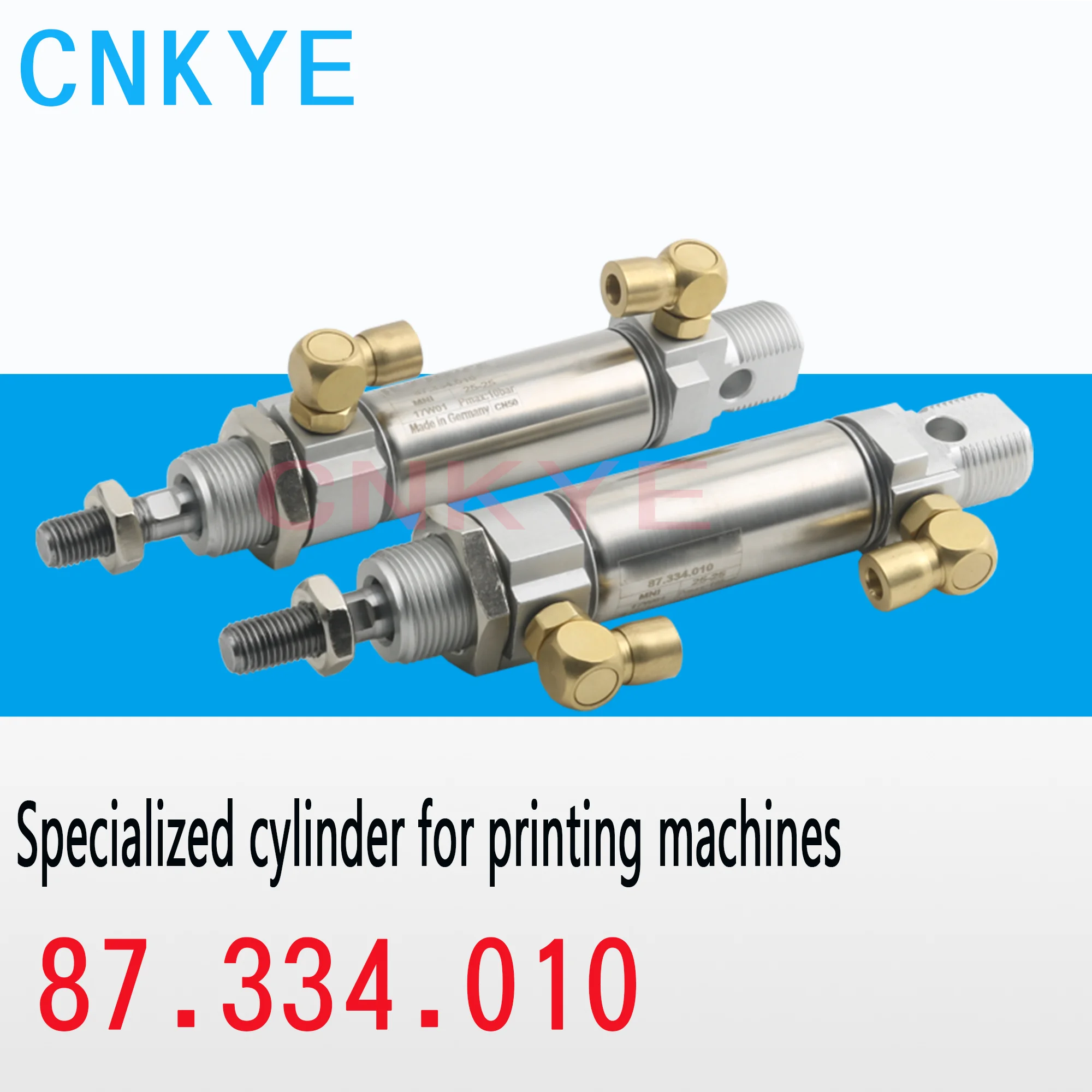 Specialized cylinders for printing machines 87.334.010 0822034304 08220342020  25-25 00.580.4275/01 00.580.3387/03