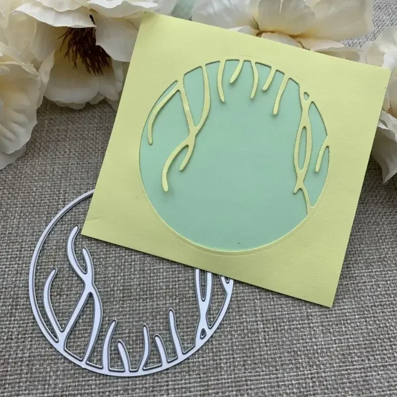 

Weed circle frame Metal Cutting Dies For DIY Scrapbooking Decorative Embossing Handcraft Die Cutting Template Mold