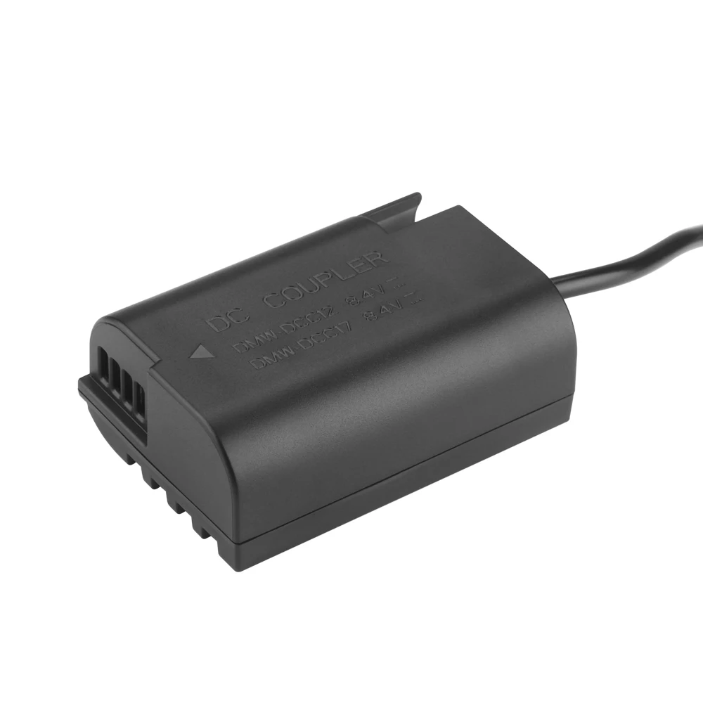 DMW-BLK22 Dummy Battery DMW-DCC17 PD 20W Power Adapter for Panasonic Lumix G9 DC-S5K DC-S5 GH5S GH5 II GH6 Camera