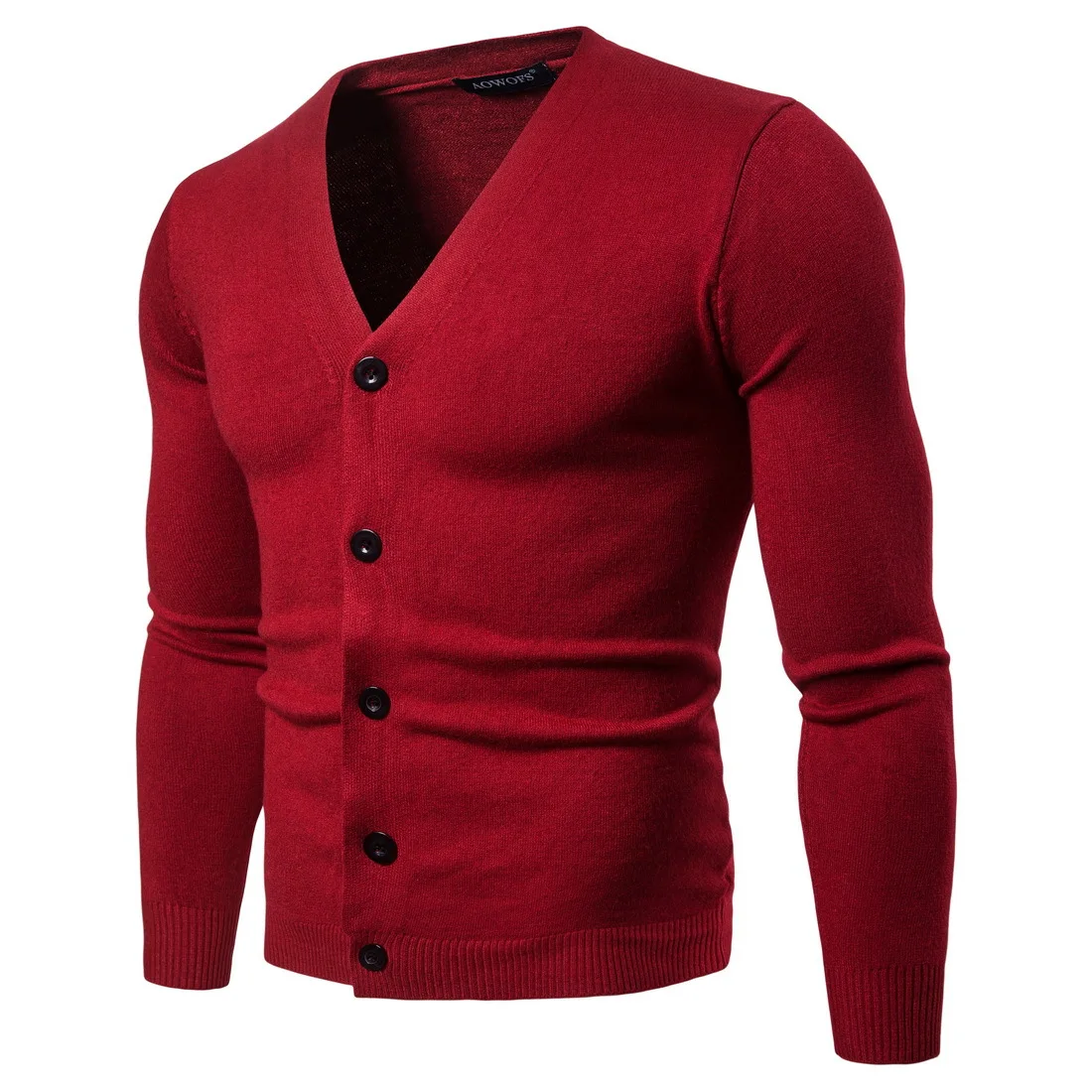 

New Autumn Sweater Knitwear Spring Long Sleeves V Collar Plus Size Sweater Coat Men Cardigan Jackets