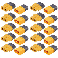 10Pair XT60H (XT60 Uograde) Male Female Bullet Connectors Plugs for RC Lipo Battery Rc Drone Airplane Accessories XT60 Connector