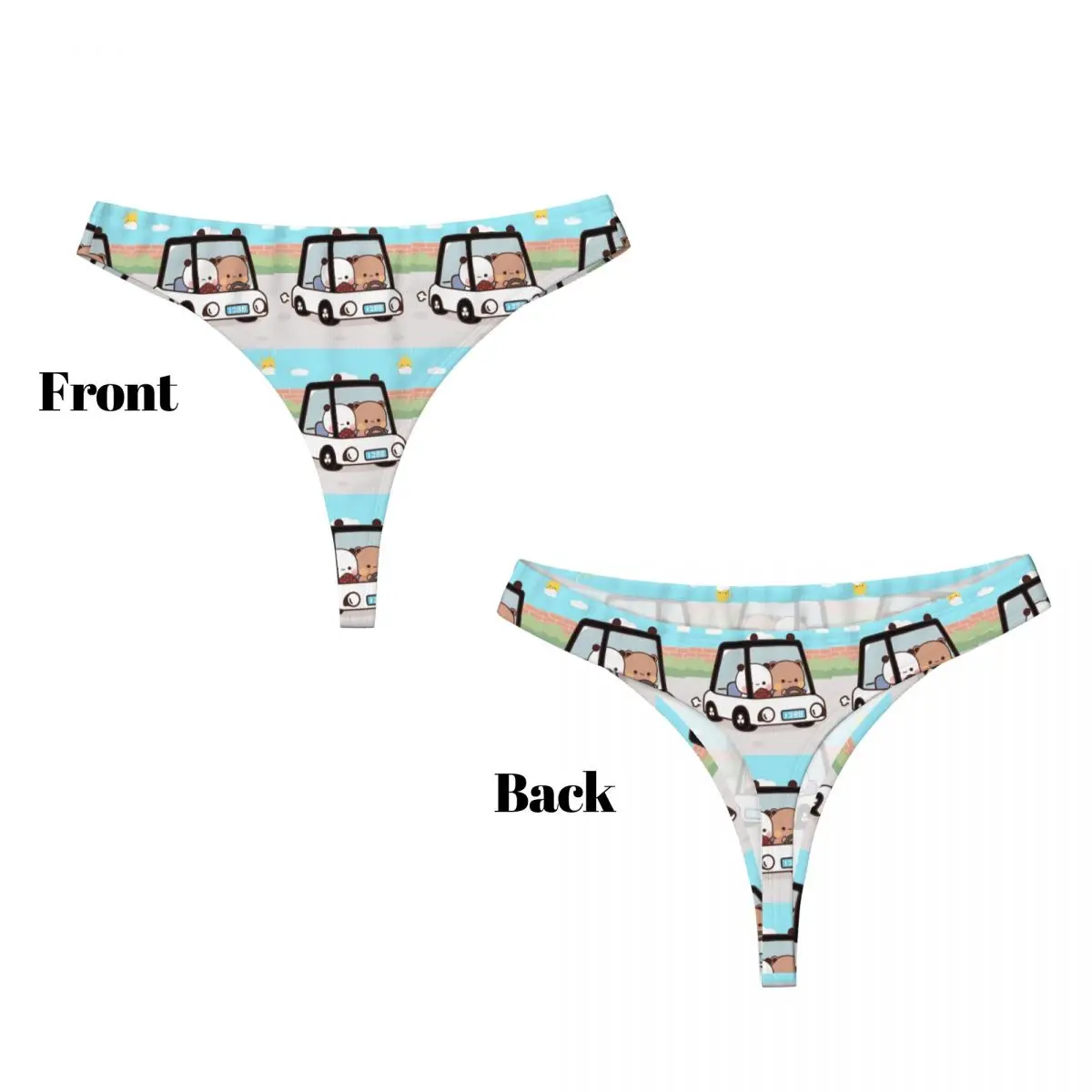 سروال داخلي مطاطي مريح للنساء ، ملابس داخلية مخصصة للقيادة من Bubu و Dudu G-string #4