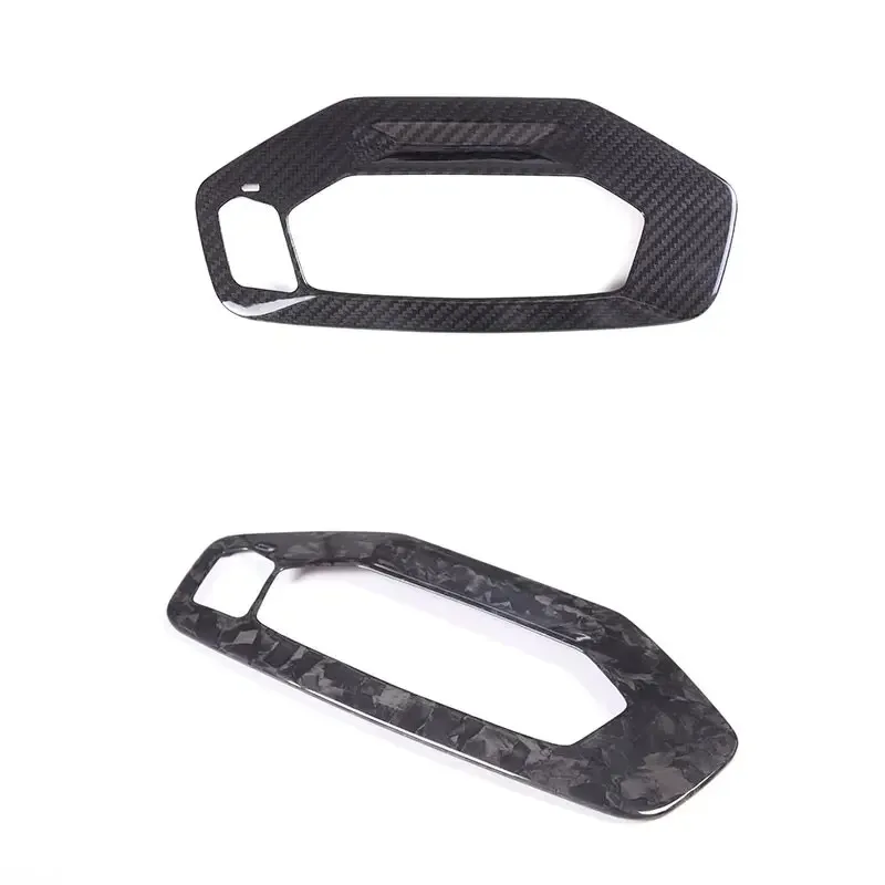 For BMW 8 Series G14 G15 2019-2023 Real Carbon Fiber Car Front Reading Lights Frame Cover Trim Interior Car Accessories