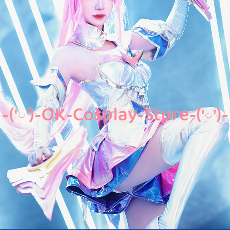 LOL Star Guardian Kai'Sa Costume Cosplay donna Fancy Party Suit uniformi di carnevale di Halloween abbigliamento Anime su misura